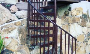 Curved Staircase Railing